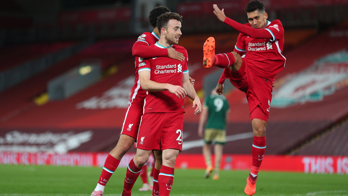 Diogo Jota Roberto Firmino Liverpool