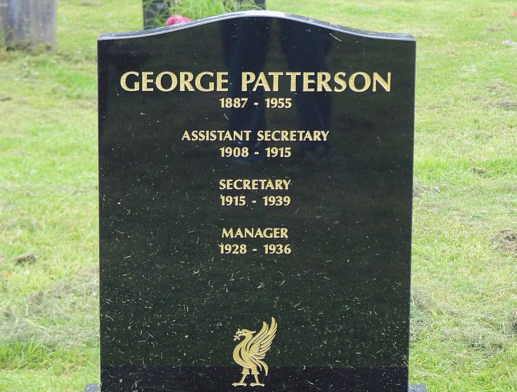 george patterson grave stone lfc