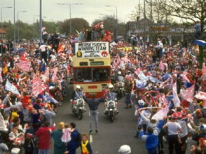 liverpool fc parade 1986