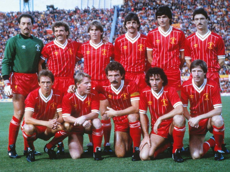 liverpool fc team photo 1984