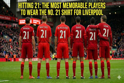 Liverpool Players Number 21
