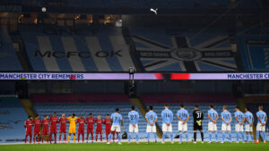 Manchester City v Liverpool Rememberance Sunday 20201108