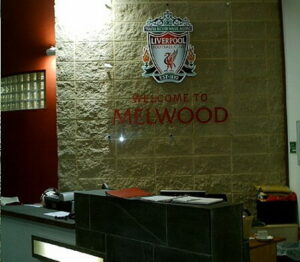 melwood reception and welcome sign
