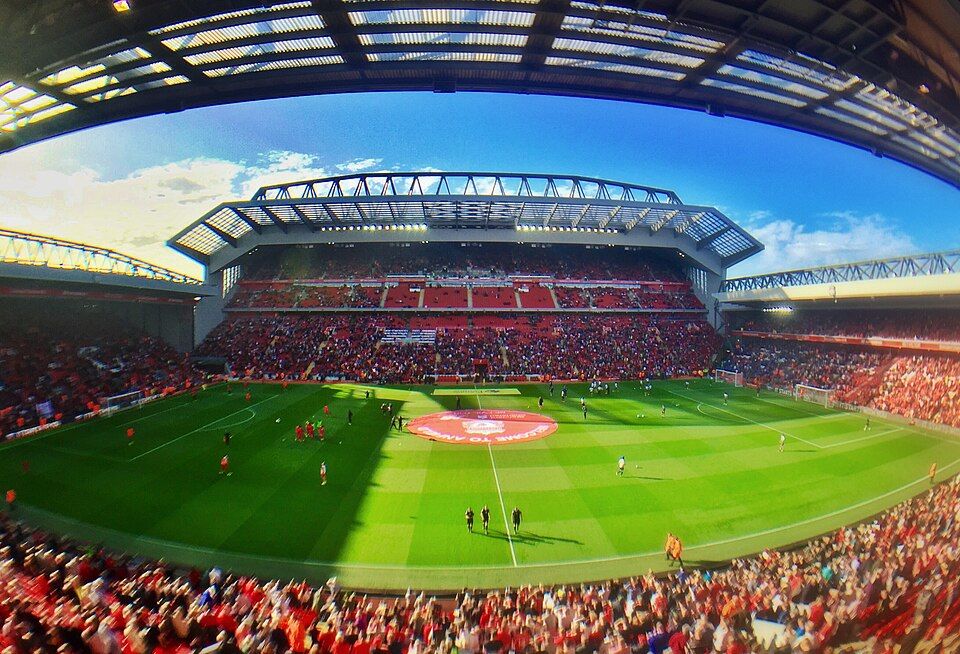 upper kenny dalglish stand view half way line